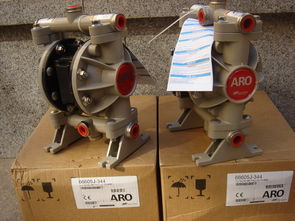 ARO北京山东地区销售油墨泵涂料泵油漆泵1 2寸多接头英格索兰气动隔膜泵66605J 344